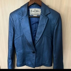 Leather Blazer - Michael Hoban (North Beach)